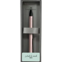 Faber Castell Hexo Ballpoint Pen Rose | Altman Luggage on Sale