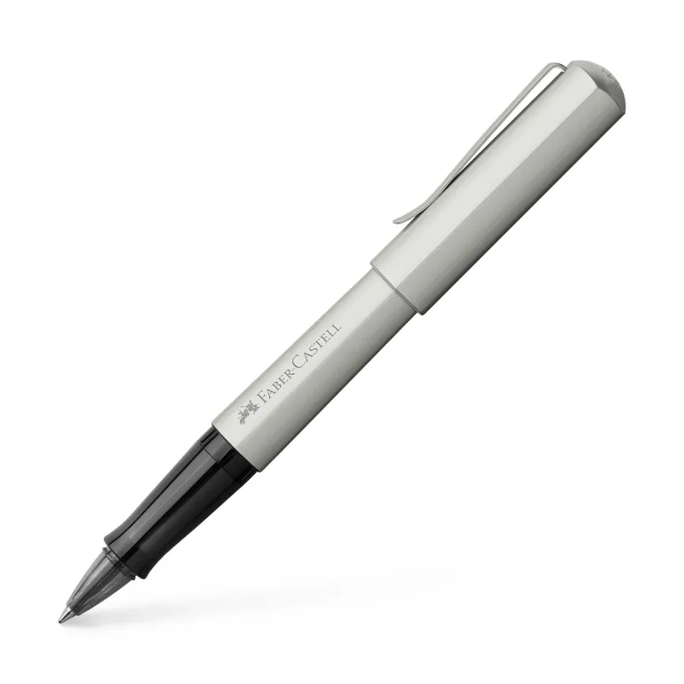 Faber Castell Hexo Rollerball Pen Matte Silver | Altman Luggage on Sale