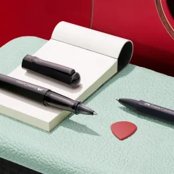 Faber Castell Hexo Rollerball and Ballpoint Pen Set Black | Pen Sale
