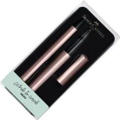 Faber Castell Hexo Rollerball and Ballpoint Pen Set Rose | Pen Sale