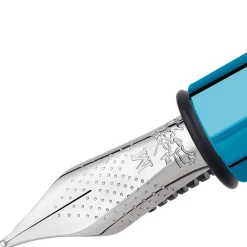 Faber Castell Limited Edition Blue Wood Fountain Pen | Pen Sale