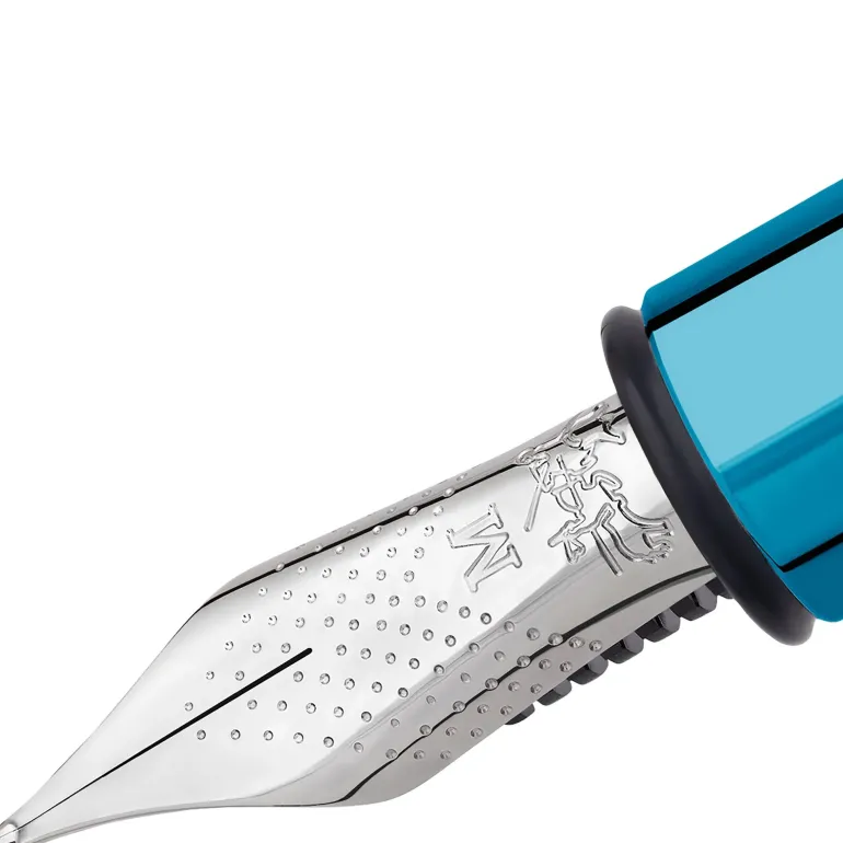 Faber Castell Limited Edition Blue Wood Fountain Pen | Pen Sale