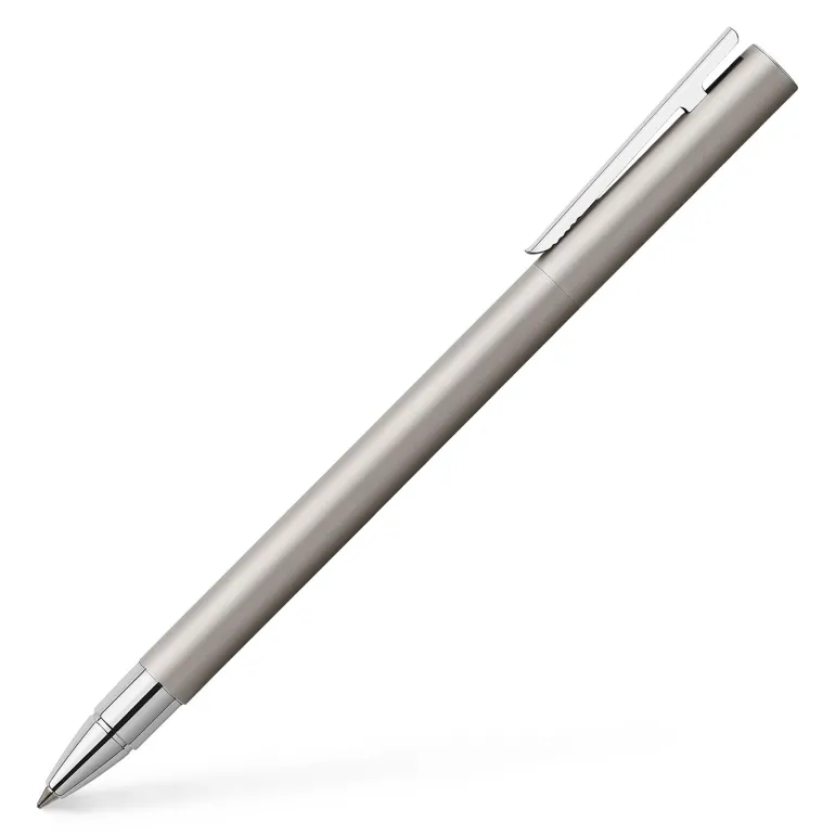 Faber-Castell NEO Slim Rollerball Pen Matte Stainless Steel