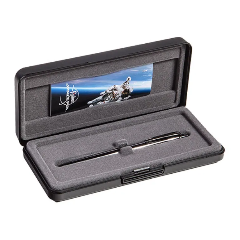 Fisher AG7BTN Dark Matter Black Titanium Astronaut Space Pen