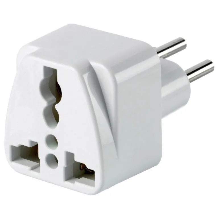 Go Travel US to Europe Swiss Electrical Adaptor 374 Sale Altman Luggage