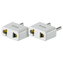 Go Travel US to EUROPE Twin Ungrounded Adaptor 371 Sale
