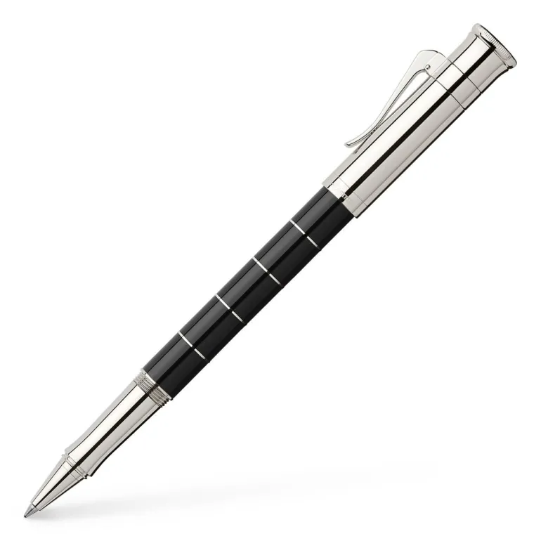 Graf Von Faber Castell Classic Anello Black Resin Rollerball