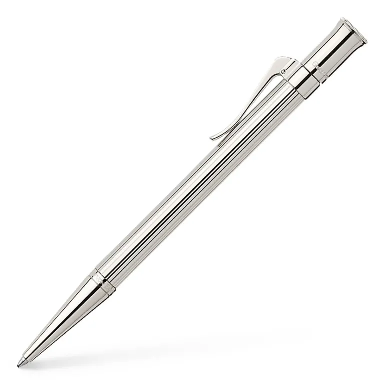 Graf Von Faber Castell Classic Platinum Plated Ballpoint Pen
