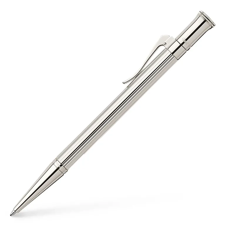 Graf Von Faber Castell Classic Sterling Silver Ballpoint Pen