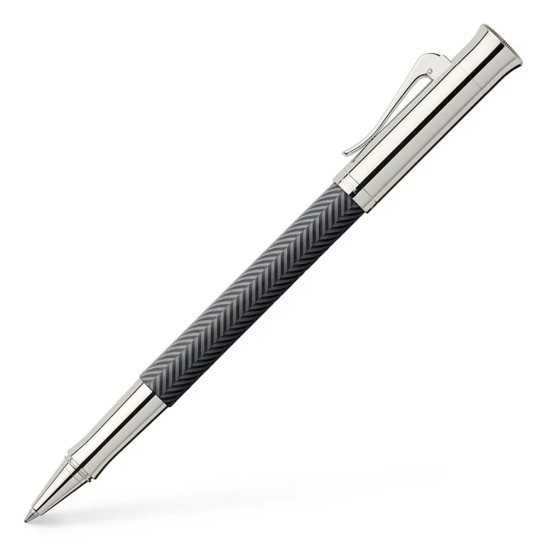 Graf Von Faber Castell Guilloche Rollerball Pen Cisele Anthracite