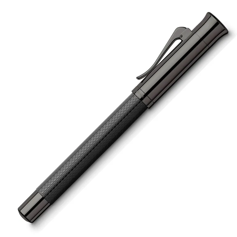 Graf Von Faber Castell Guilloche Rollerball Pen Black Edition