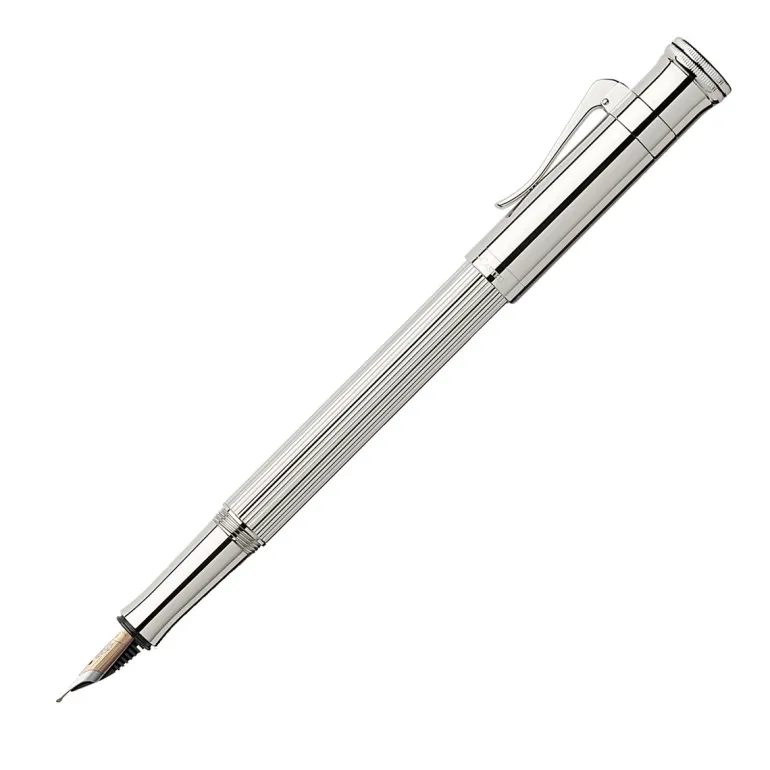 Graf Von Faber-Castell Classic Sterling Silver Fountain Pen