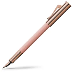 Graf Von Faber-Castell Guilloche Fountain Pen Rose | Altman Luggage