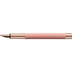 Graf Von Faber-Castell Guilloche Fountain Pen Rose | Altman Luggage