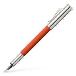 Graf Von Faber-Castell Guilloche Fountain Pen Burned Orange