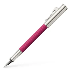 Graf Von Faber-Castell Guilloche Fountain Pen Electric Pink