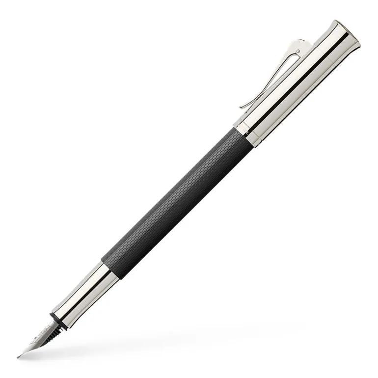 Graf Von Faber-Castell Guilloche Fountain Pen Black