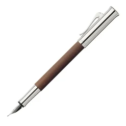 Graf Von Faber-Castell Guilloche Fountain Pen Cognac