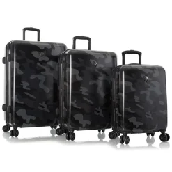 Heys Black Camo Fashion Spinner 3 Pc Set on Sale | Altman Luggage