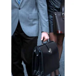 Jack Georges | Elements Classic Leather Briefbag | Altman Luggage
