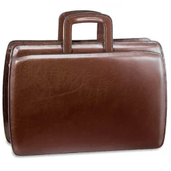 Jack Georges | Elements Slim Leather Briefcase #4202 | Altman Luggage