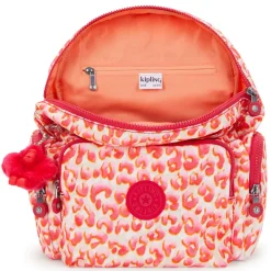 Kipling City City Zip Small Backpack LATIN CHEETAH | Altman Luggage