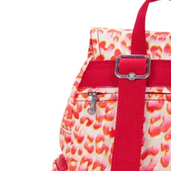 Kipling City City Zip Small Backpack LATIN CHEETAH | Altman Luggage
