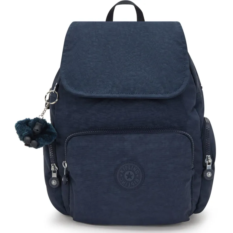 Kipling City City Zip Small Backpack Blue Bleu | Altman Luggage