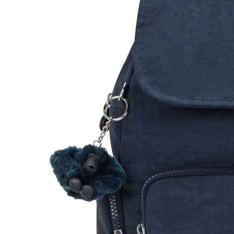 Kipling City City Zip Small Backpack Blue Bleu | Altman Luggage