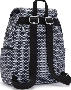 Kipling City City Zip Small Backpack Signature Print | Altman Luggage