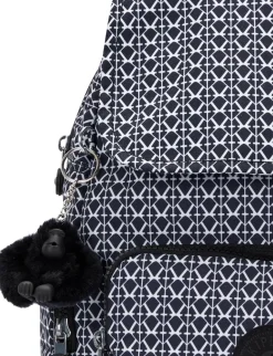 Kipling City City Zip Small Backpack Signature Print | Altman Luggage