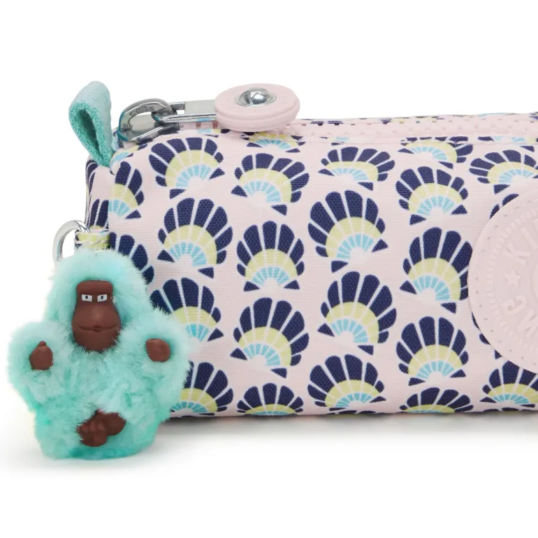 Kipling Freedom Pen Case Cosmetic Bag Geo Shell Print | Altman Luggage