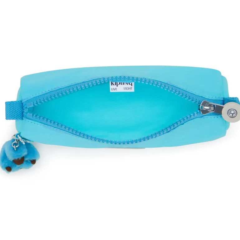 Kipling Freedom Pen Case Cosmetic Bag Poppy Aqua | Altman Luggage