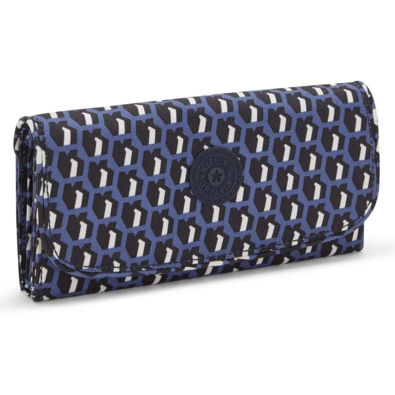 Kipling Money Land Snap Wallet 3D K Blue | Altman Luggage