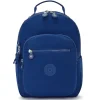 Kipling Seoul Small Tablet Backpack DEEP SKY BLUE | Altman Luggage