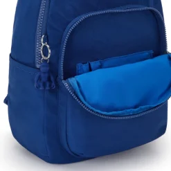 Kipling Seoul Small Tablet Backpack DEEP SKY BLUE | Altman Luggage
