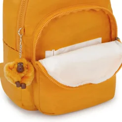 Kipling Seoul Small Tablet Backpack Spicy Gold | Altman Luggage