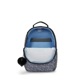 Kipling Seoul Small Tablet Backpack Holiday Waves | Altman Luggage