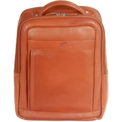 Mancini Leather Backpack for 15.6" Laptop / Tablet, 12" x 5.25" x 15",