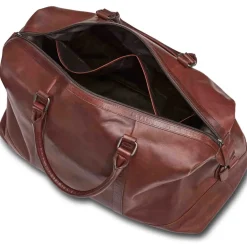 Mancini Leather Carry-on Duffle Bag, 20