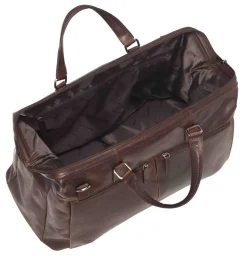 Mancini Leather Classic Carry-on Duffle Bag, 20
