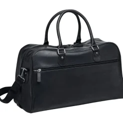 Mancini Leather Classic Duffle Bag, 21.5