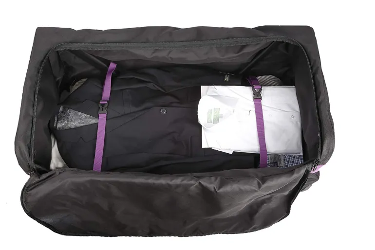 Marco Polo Air Lite wheeled Duffel Bag 32 Purple | Altman Luggage