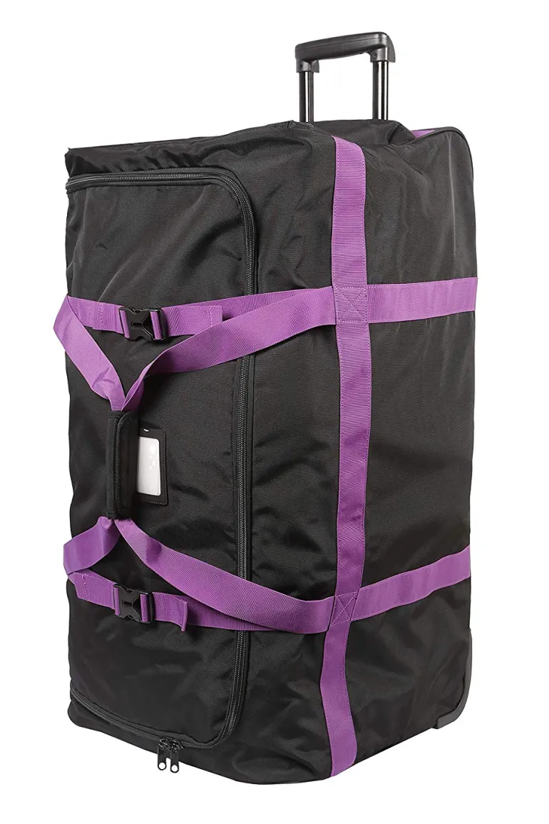 Marco Polo Air Lite wheeled Duffel Bag 32 Purple | Altman Luggage