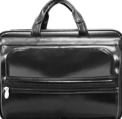 McKlein USA P Series Elston 15.6 Inch Leather Double Compartment Lapto
