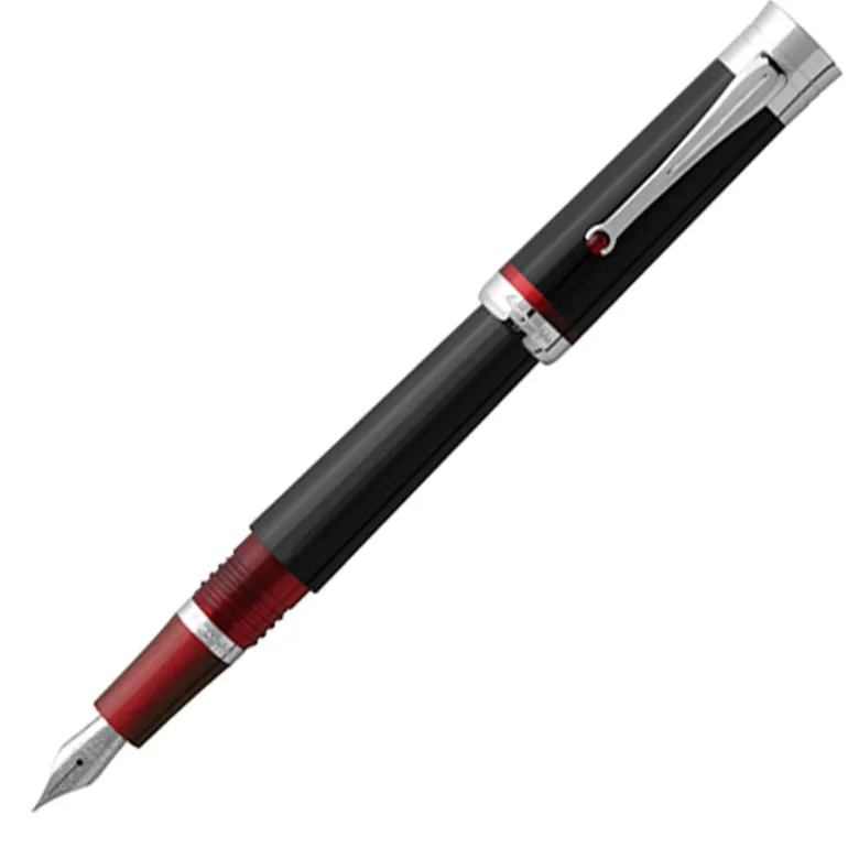 Montegrappa Desiderio Fountain Pen, Black - Model: ISDET_AC