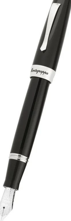Montegrappa Elmo2 Black Fountain Pen | Altman Luggage