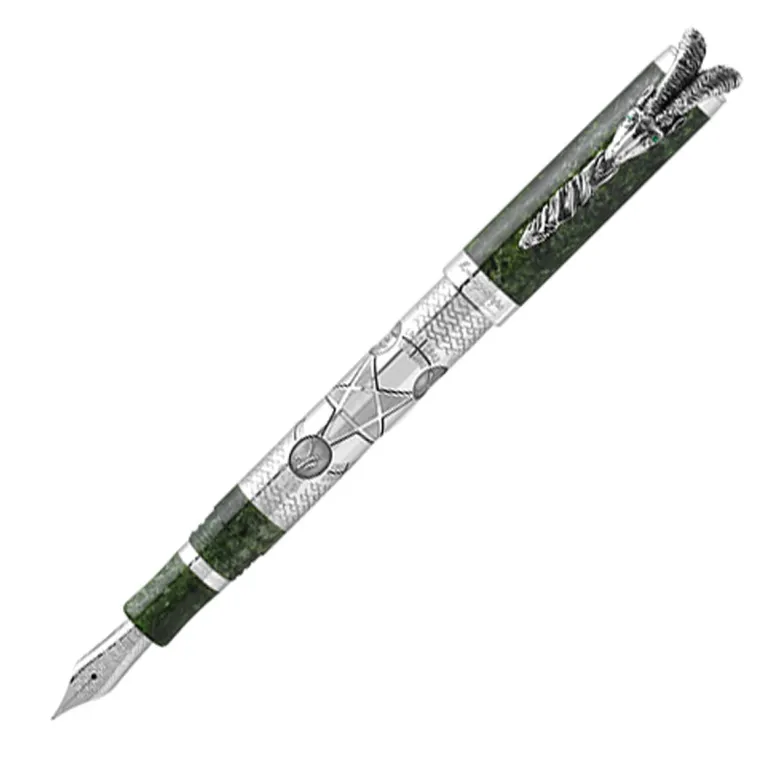 Montegrappa Goat 2015 Fountain Pen, Silver Fountain Pen - Model: ISGTN
