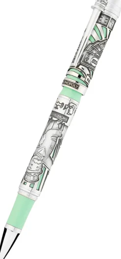 Montegrappa Monopoly Limited Edition Rollerball Pen Green | Altman Lugg