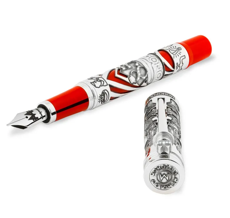 Montegrappa Monopoly Limited Edition Fountain Pen Red | Altman Luggage